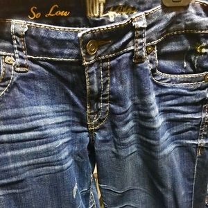 Kit from the Kloth Kate Low Rise Boot Cut Jeans